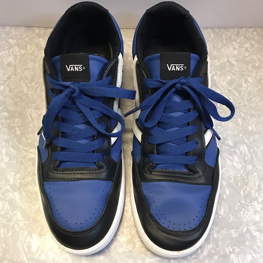Vans Blue and Black Sneakers - Picture 3 of 11